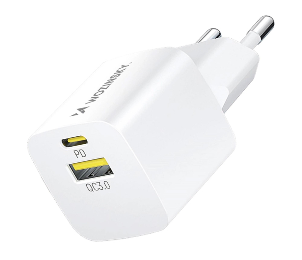 Wozinsky Ładowarka sieciowa GaN USB-A USB-C 33W biała WWCEAC - 1487884 - zdjęcie